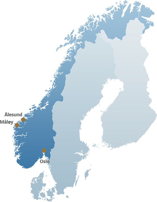挪威地圖| 挪威 OMEGA3